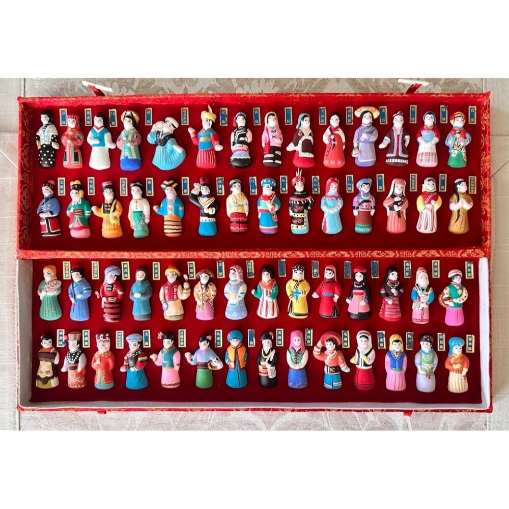 The 56 Ethnic Groups of China Like New